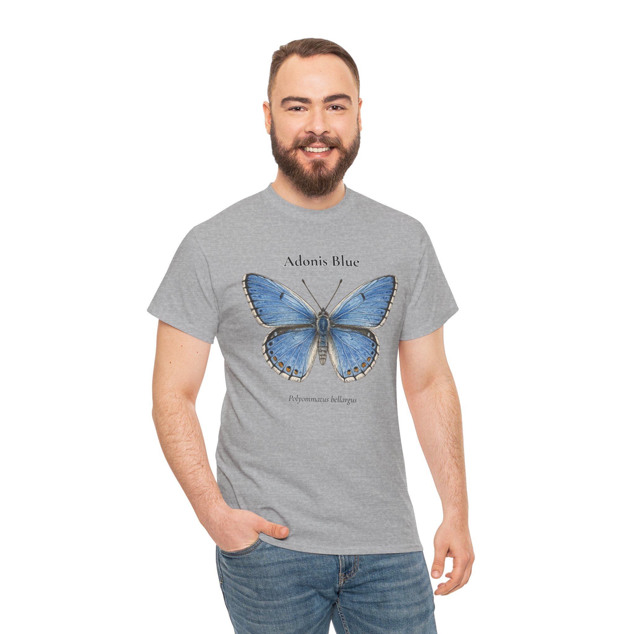 Adonis Blue Butterfly Graphic T-Shirt | WildOrbit