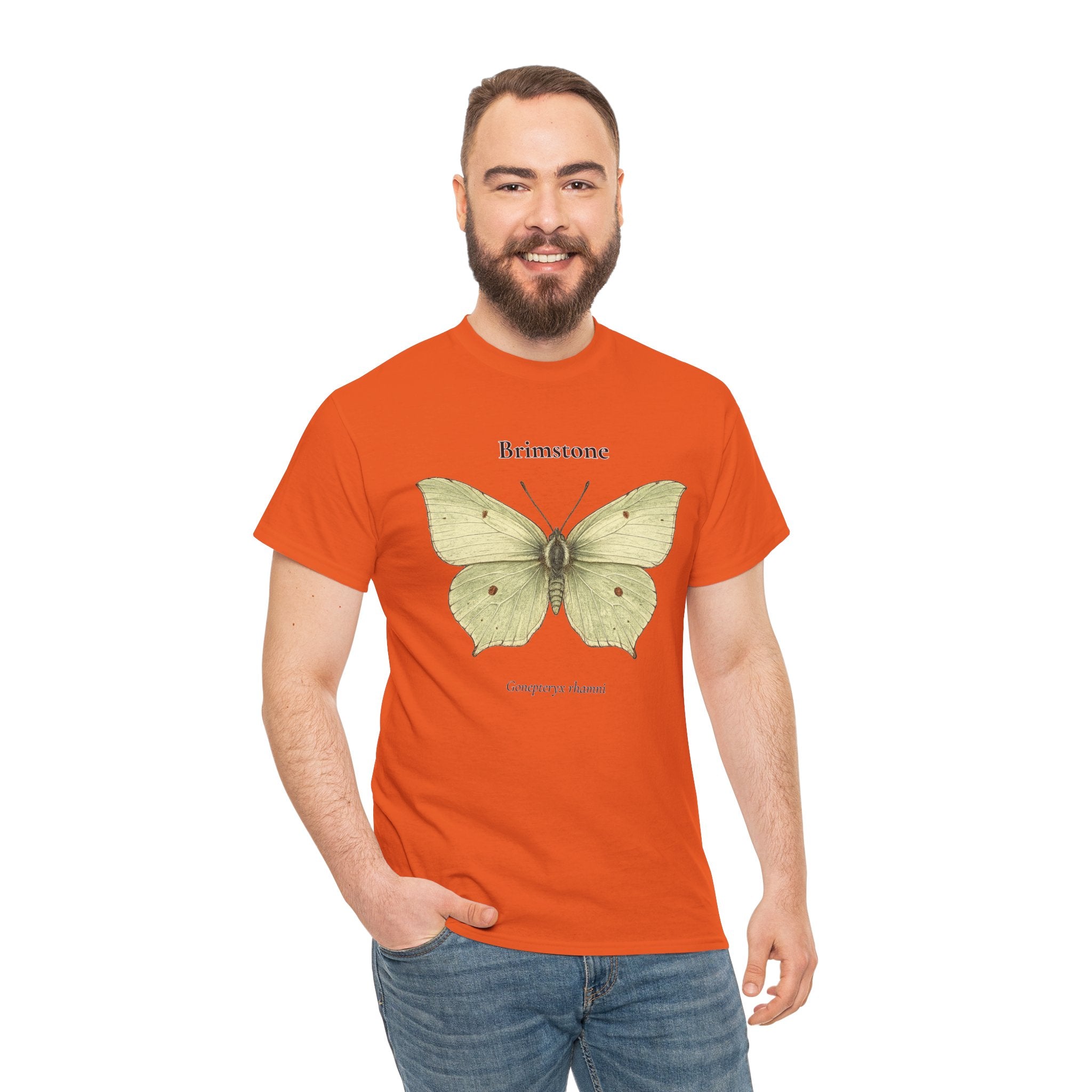 Brimstone Butterfly Graphic T-Shirt | WildOrbit