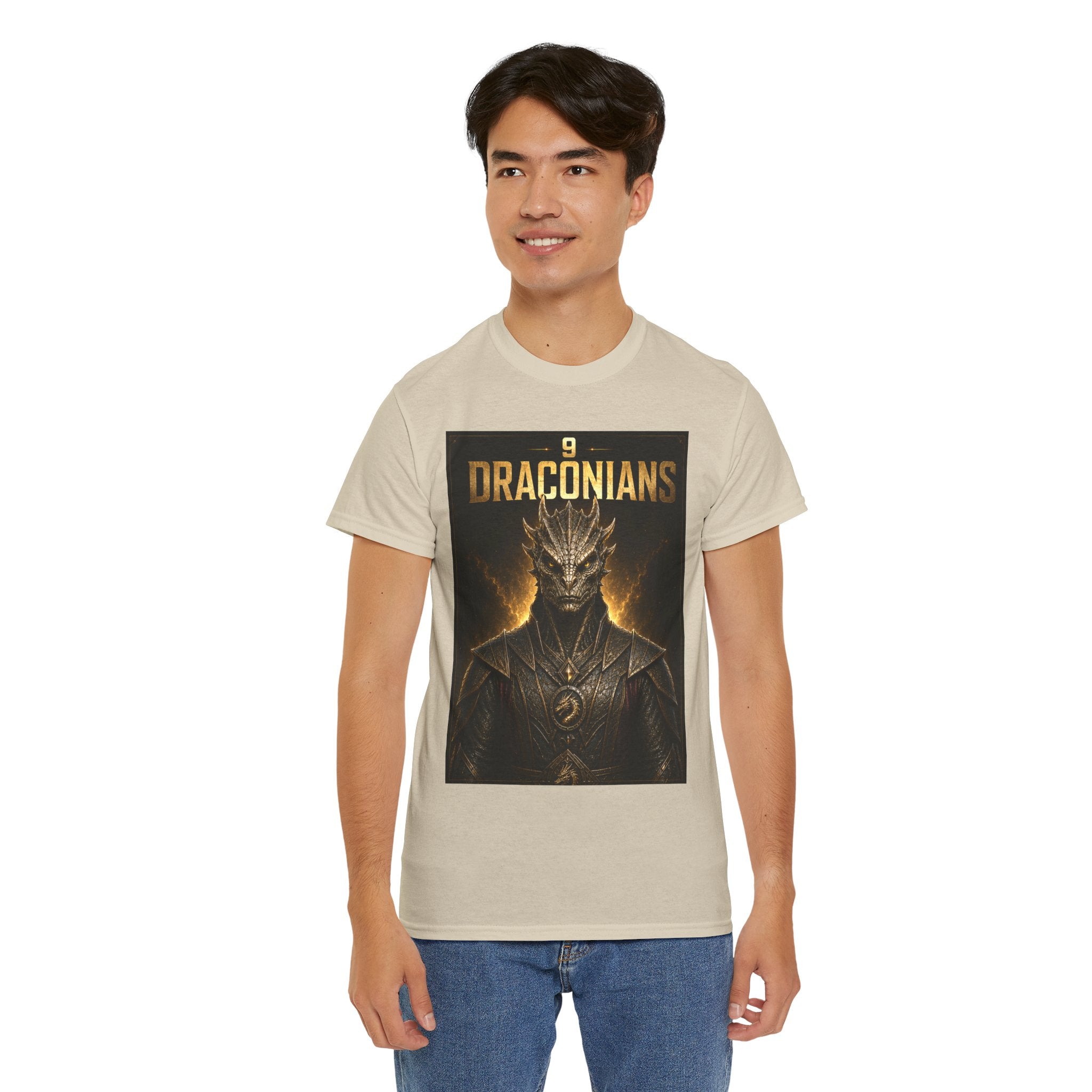 Draconians Alien Graphic T-Shirt – Ancient Aliens Reptilian Sci-Fi Tee