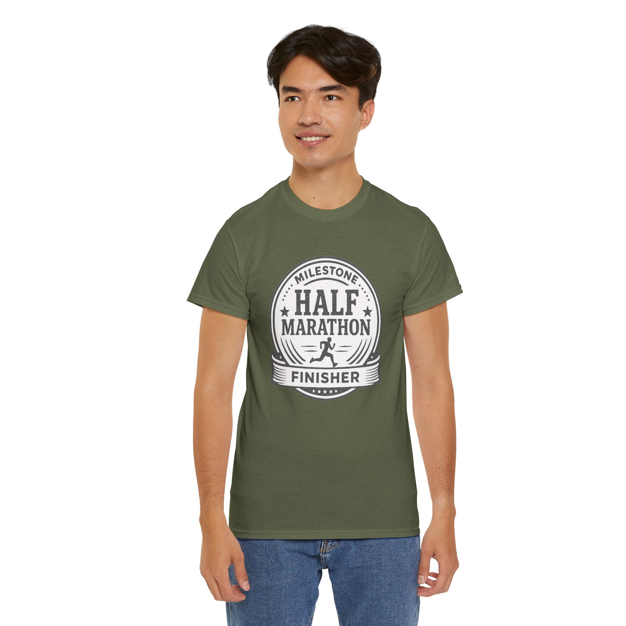 Half Marathon Finisher T-Shirt – Milestone Running Achievement Graphic Tee