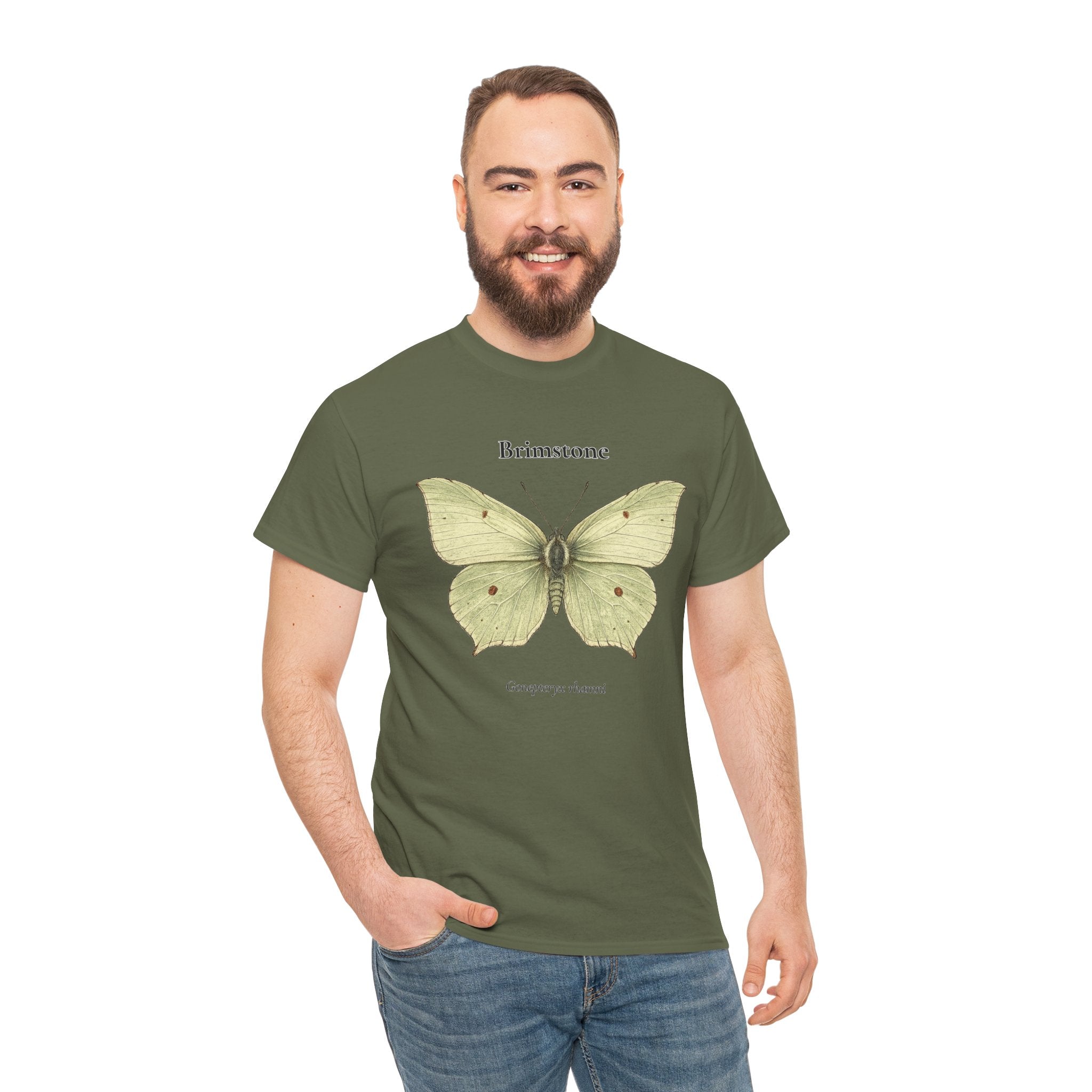 Brimstone Butterfly Graphic T-Shirt | WildOrbit