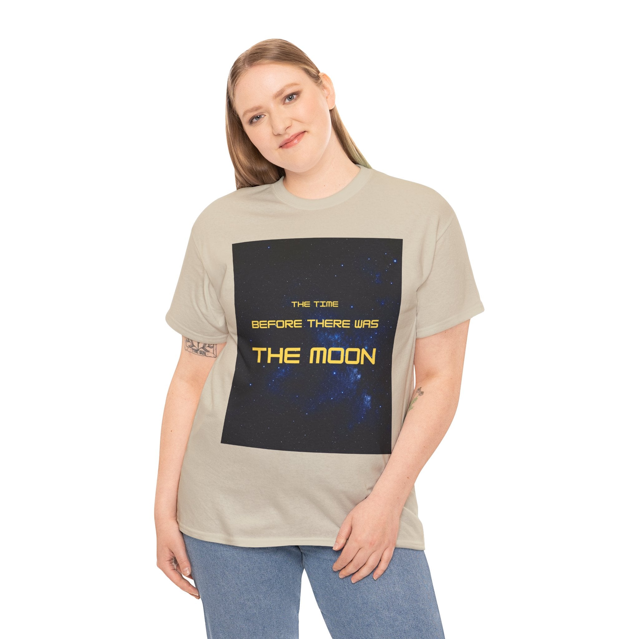The Time Before There Was The Moon T-Shirt – Ancient Aliens Cosmic Sci-Fi Graphic Tee