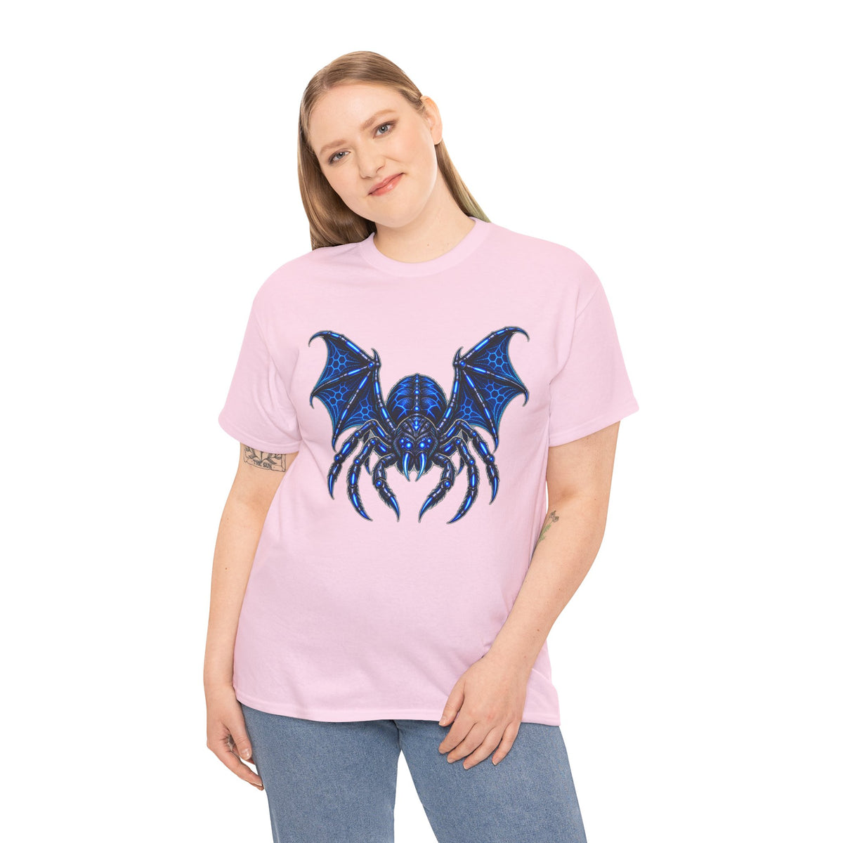 Spider Bat Cyberpunk Graphic T-Shirt | WildOrbit
