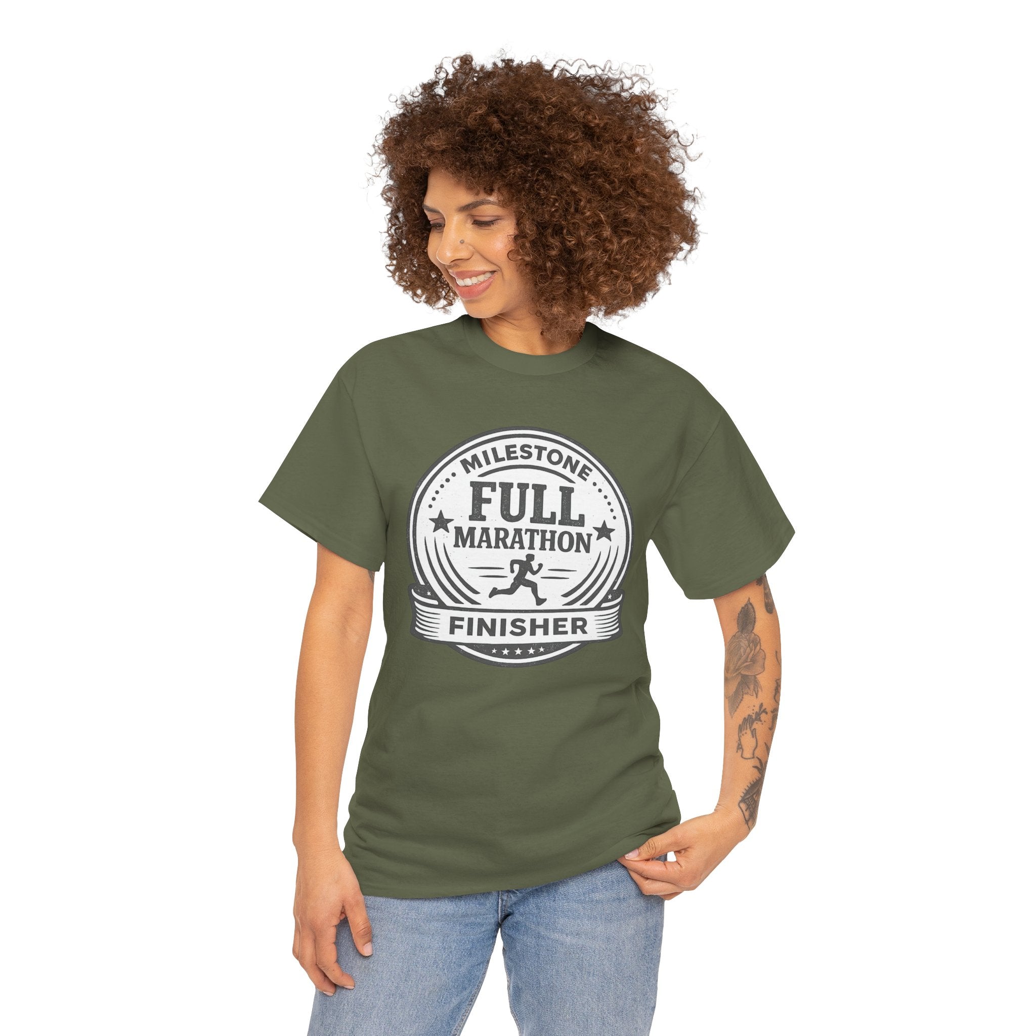 Full Marathon Finisher T-Shirt – Milestone Running Achievement Graphic Tee