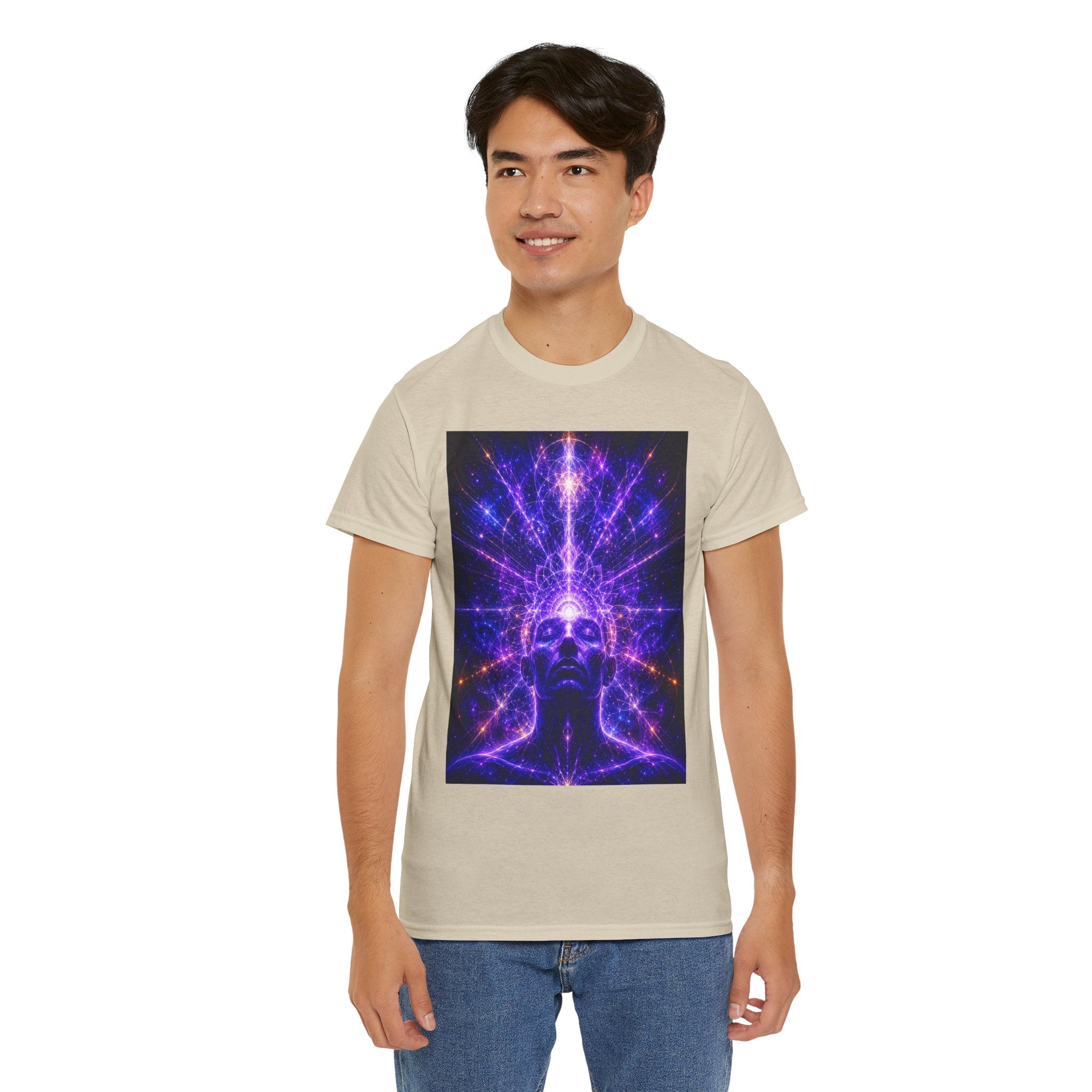 Third Eye Activation T Shirt – Cosmic Spiritual Ascension Graphic Tee
