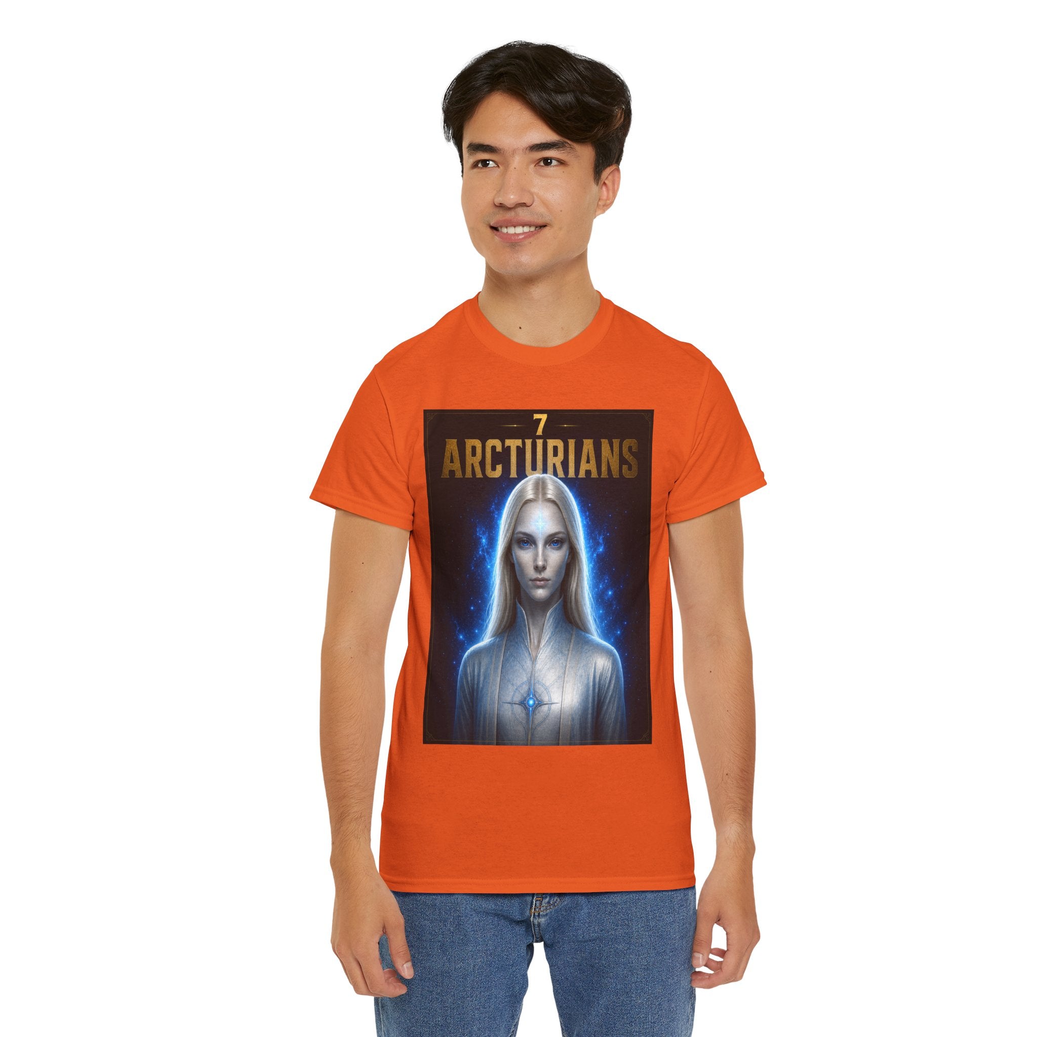 Arcturians Alien T-Shirt – Cosmic Ancient Aliens Sci-Fi Graphic Tee for UFO Fans