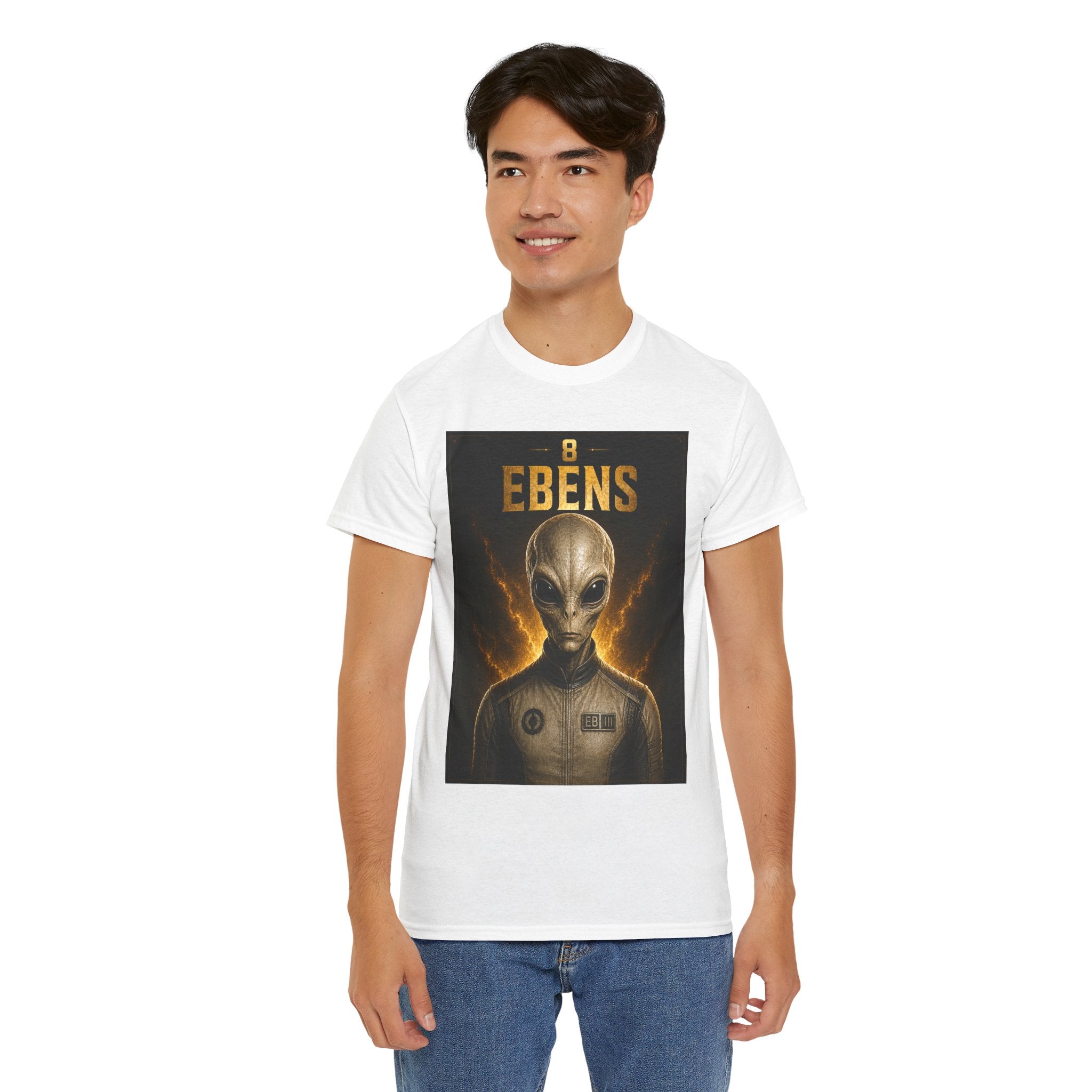 Ebens Alien Graphic T-Shirt – Ancient Aliens Retro Sci-Fi UFO Tee