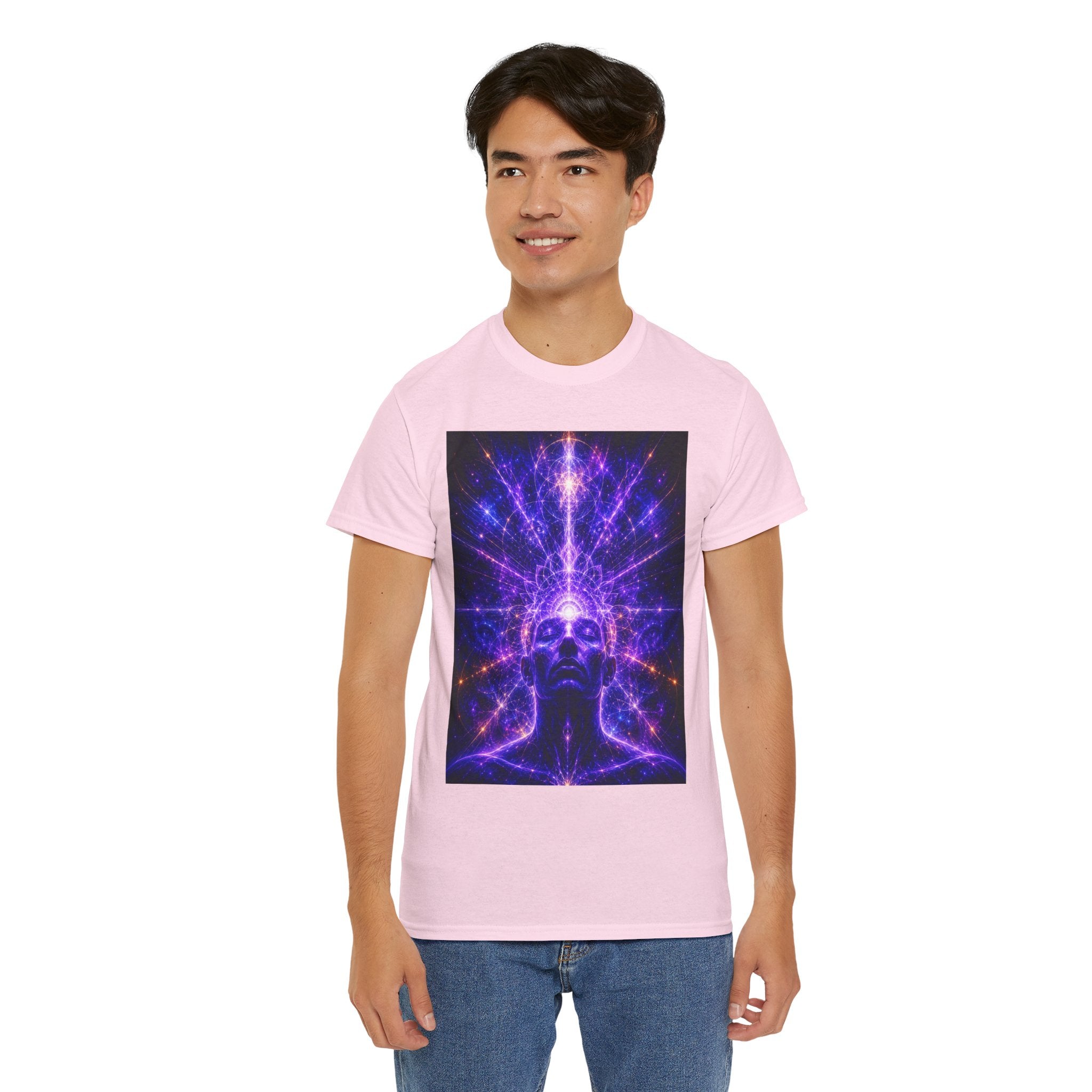 Third Eye Activation T Shirt – Cosmic Spiritual Ascension Graphic Tee