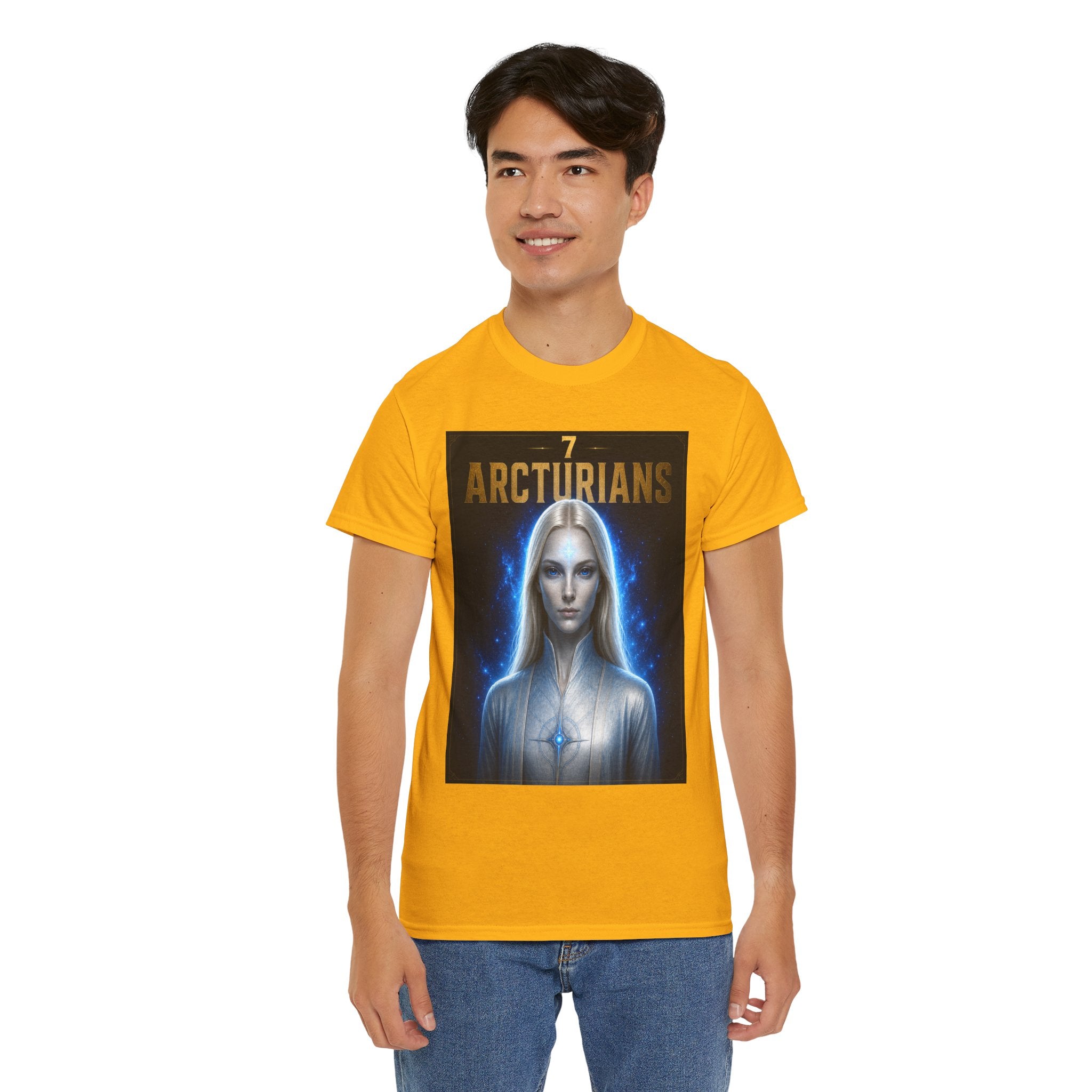 Arcturians Alien T-Shirt – Cosmic Ancient Aliens Sci-Fi Graphic Tee for UFO Fans