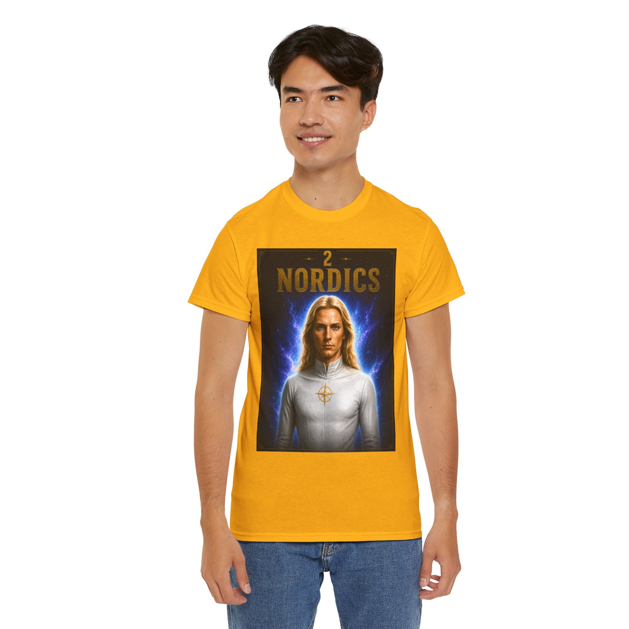 Nordic Alien T-Shirt – Ancient Aliens “Nordics” Sci-Fi UFO Graphic Tee