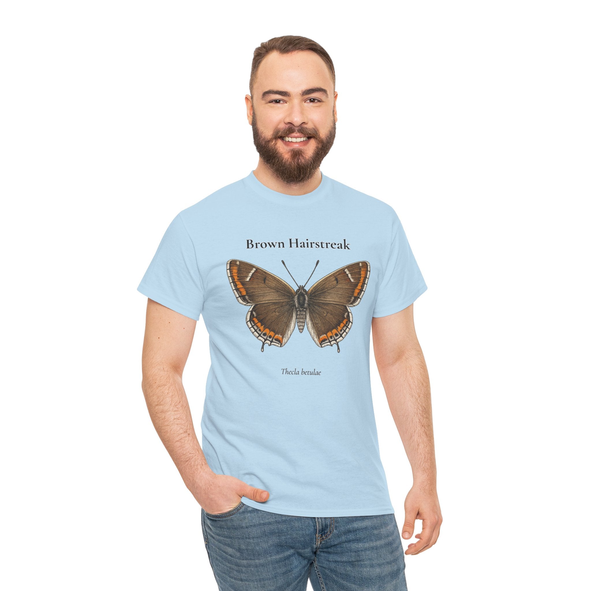 Brown Hairstreak Butterfly Graphic T-Shirt | WildOrbit