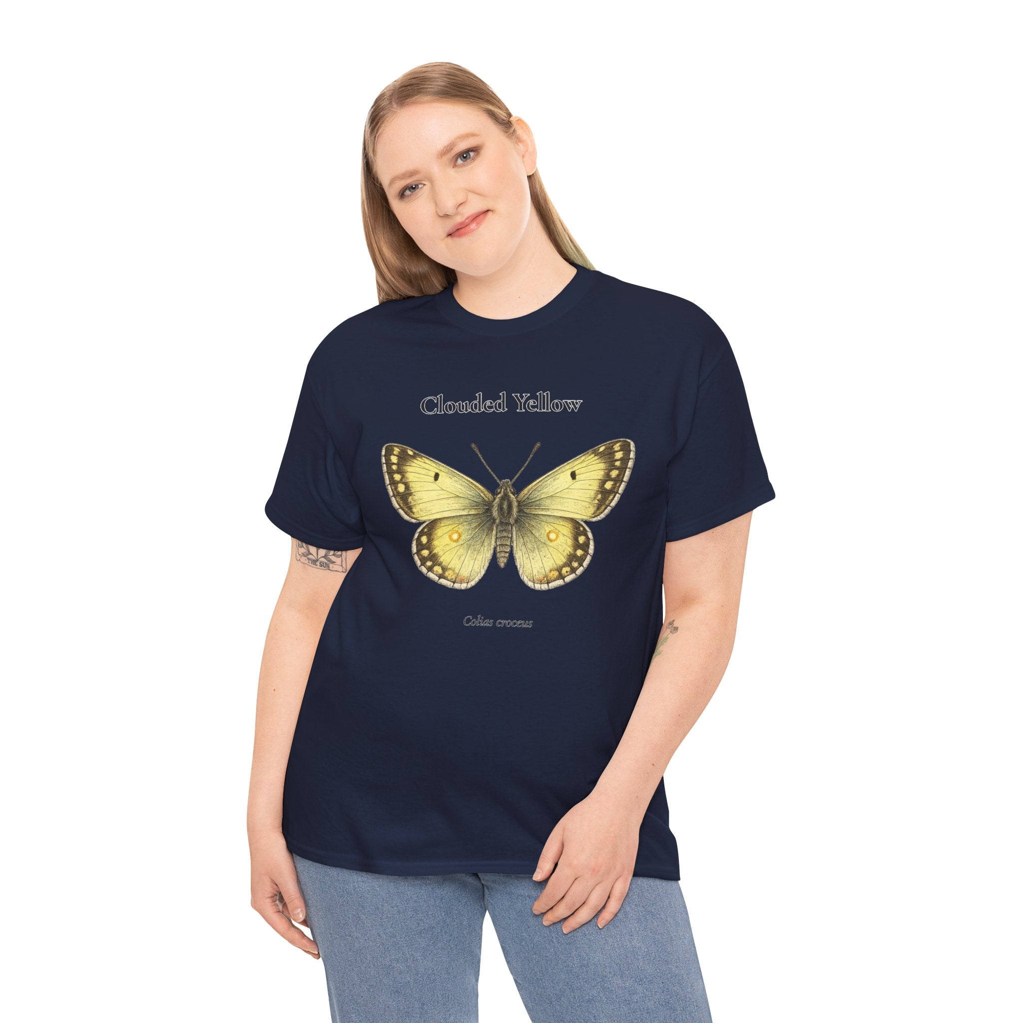 Clouded Yellow Butterfly Graphic T-Shirt | WildOrbit