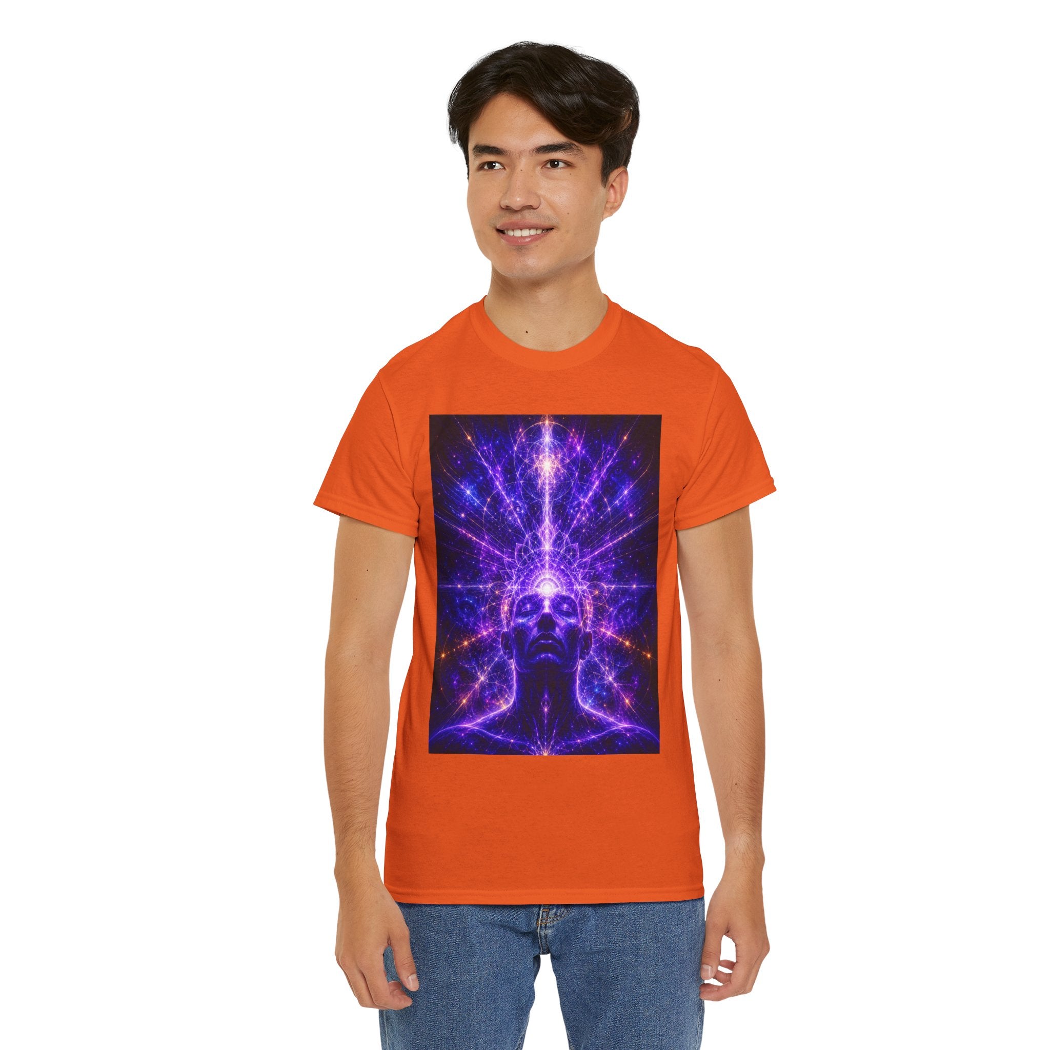 Third Eye Activation T Shirt – Cosmic Spiritual Ascension Graphic Tee