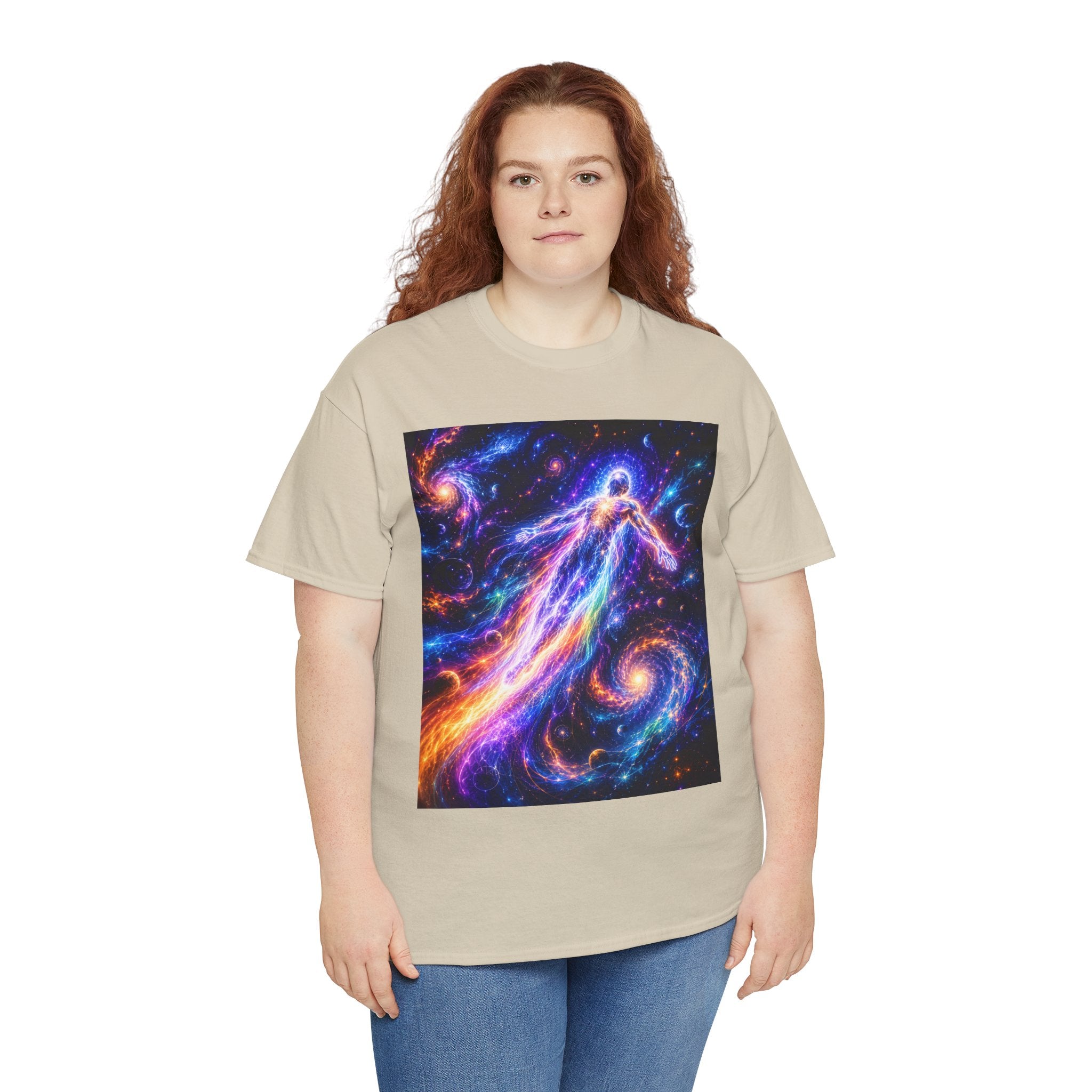 Astral Flight Cosmic Ascension T Shirt – Spiritual Galaxy Energy Graphic Tee