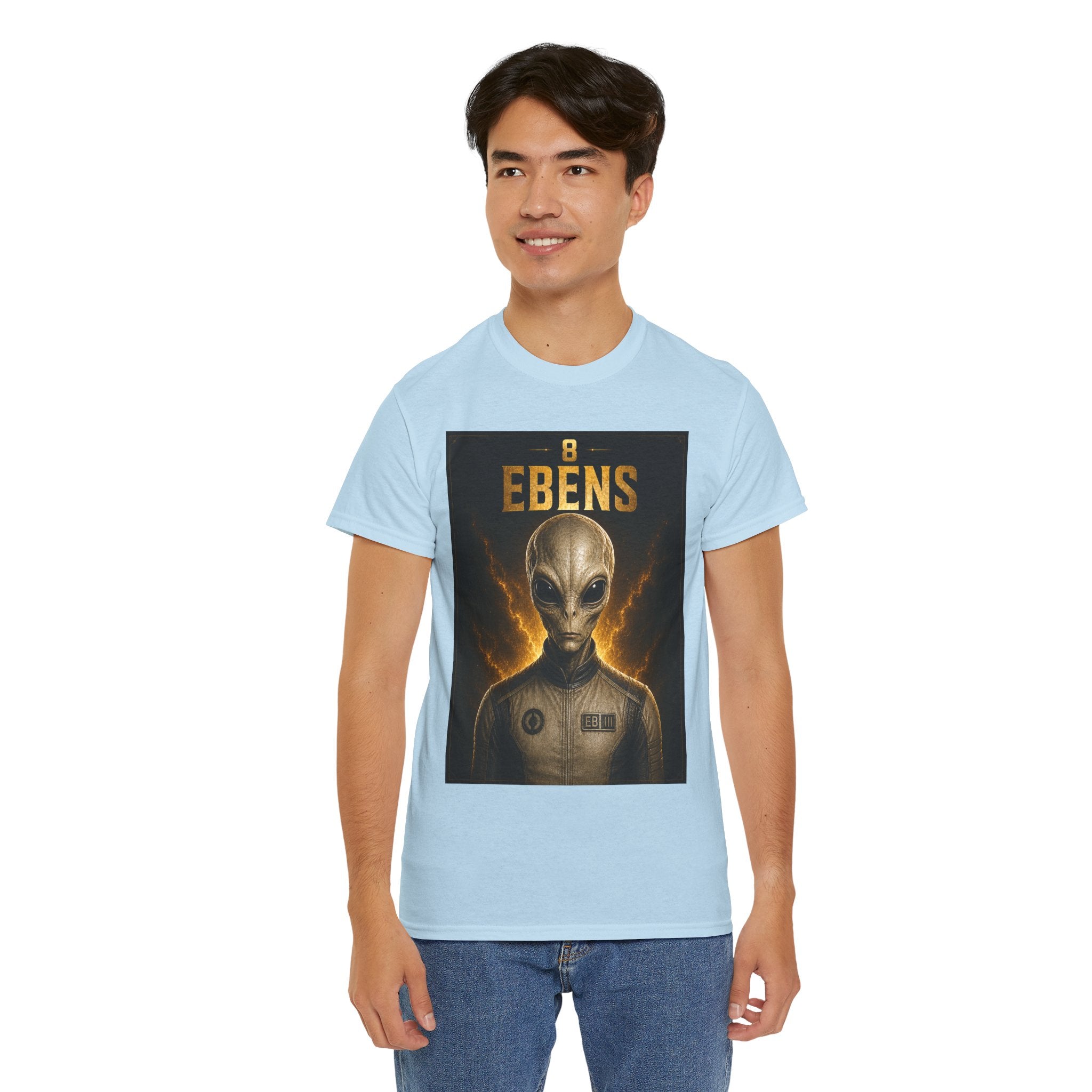 Ebens Alien Graphic T-Shirt – Ancient Aliens Retro Sci-Fi UFO Tee