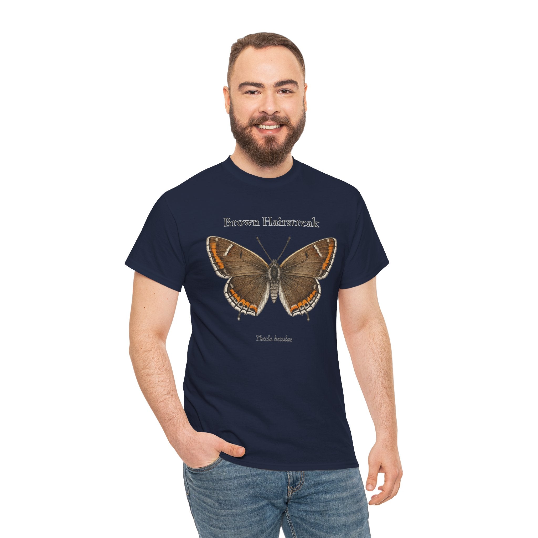 Brown Hairstreak Butterfly Graphic T-Shirt | WildOrbit