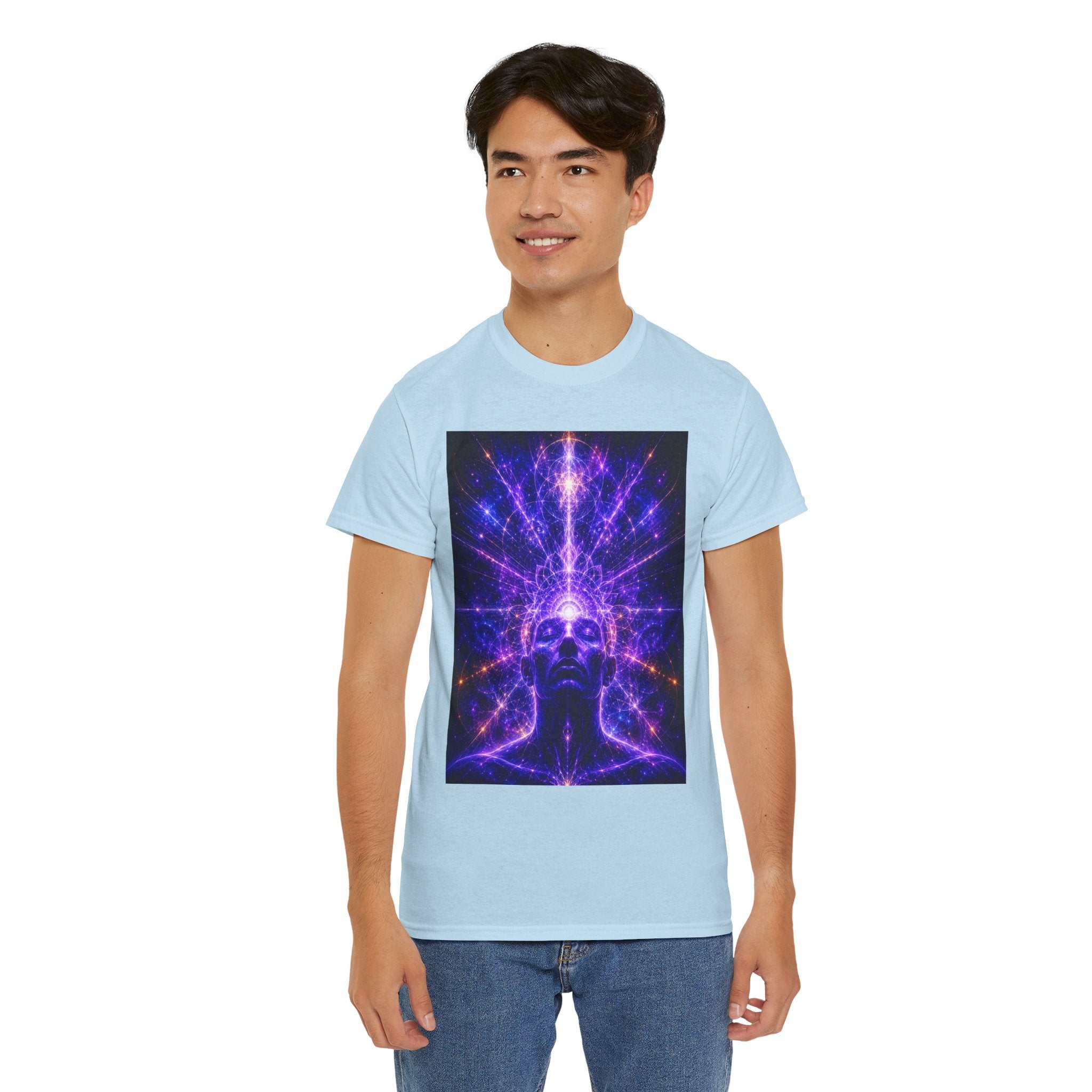 Third Eye Activation T Shirt – Cosmic Spiritual Ascension Graphic Tee