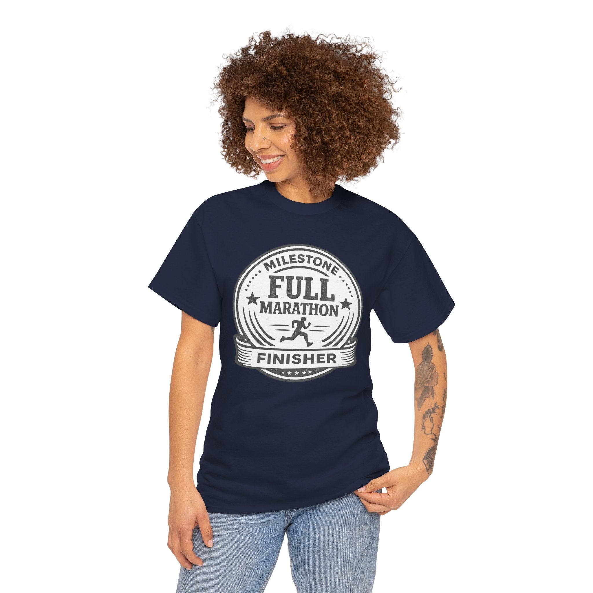 Full Marathon Finisher T-Shirt – Milestone Running Achievement Graphic Tee