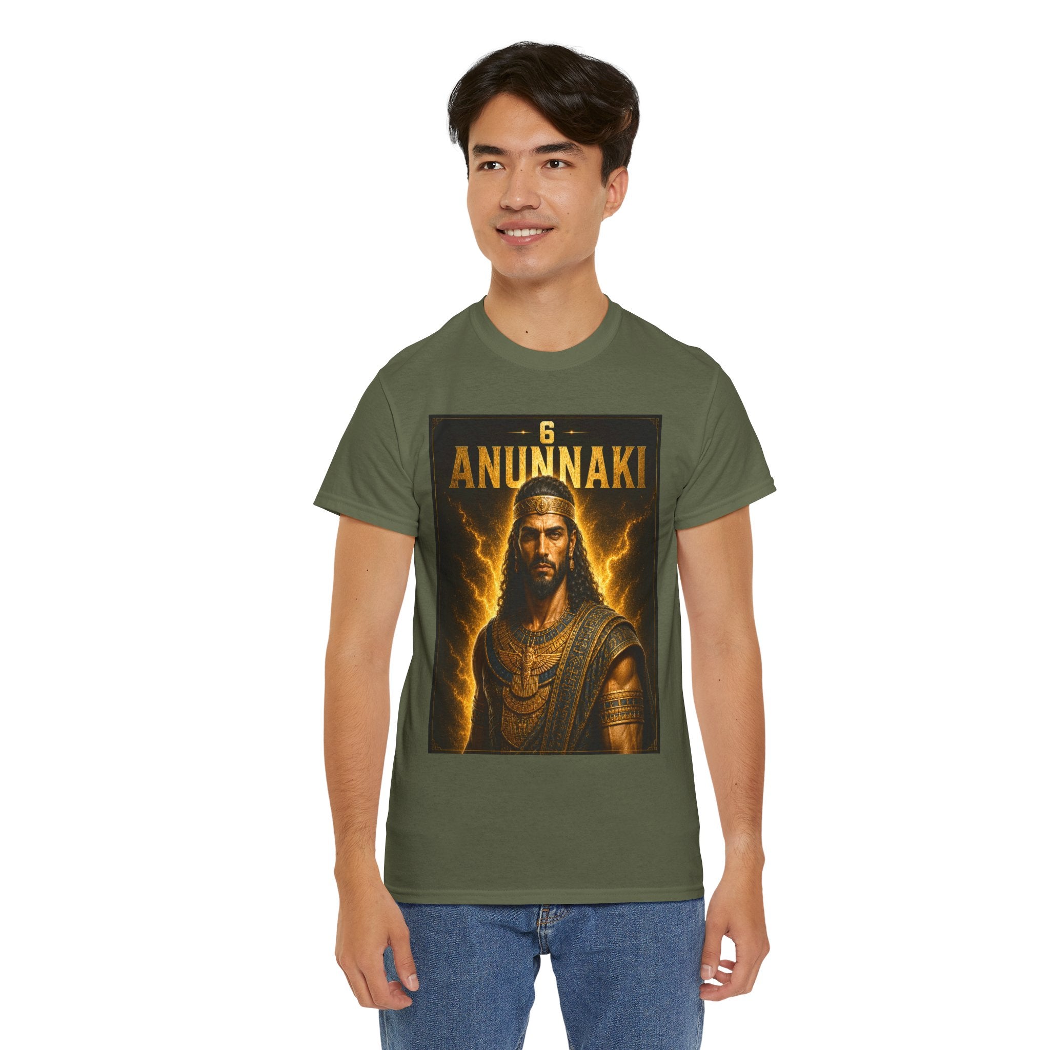 Anunnaki Alien T-Shirt – Ancient God Sci-Fi Graphic Tee for Ancient Aliens & UFO Fans