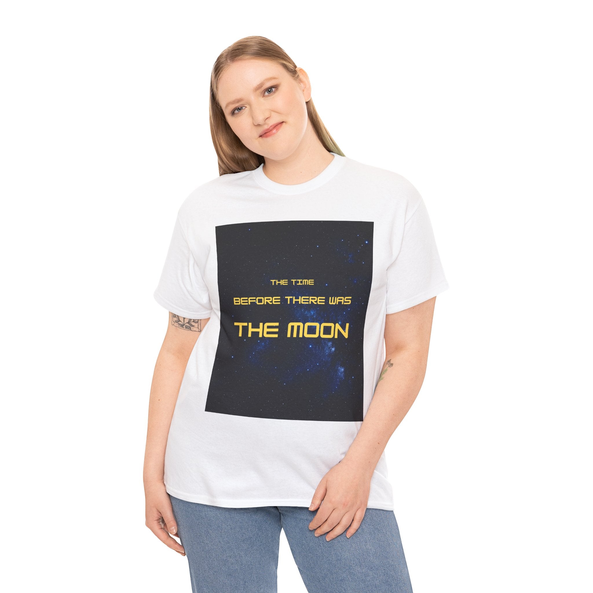 The Time Before There Was The Moon T-Shirt – Ancient Aliens Cosmic Sci-Fi Graphic Tee