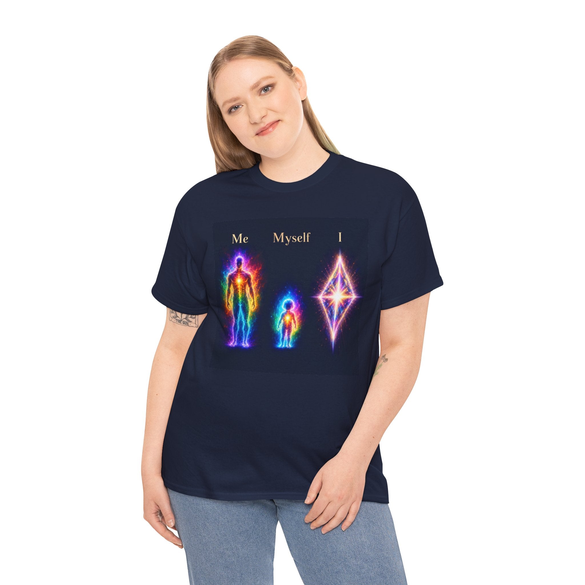 Me Myself I Aura Evolution T Shirt Spiritual Energy Graphic Tee