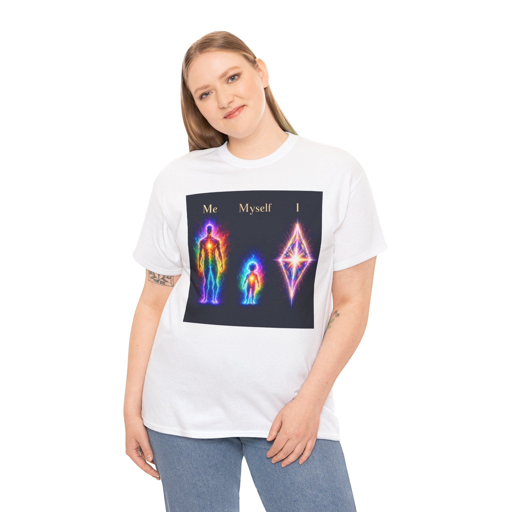 Me Myself I Aura Evolution T Shirt Spiritual Energy Graphic Tee