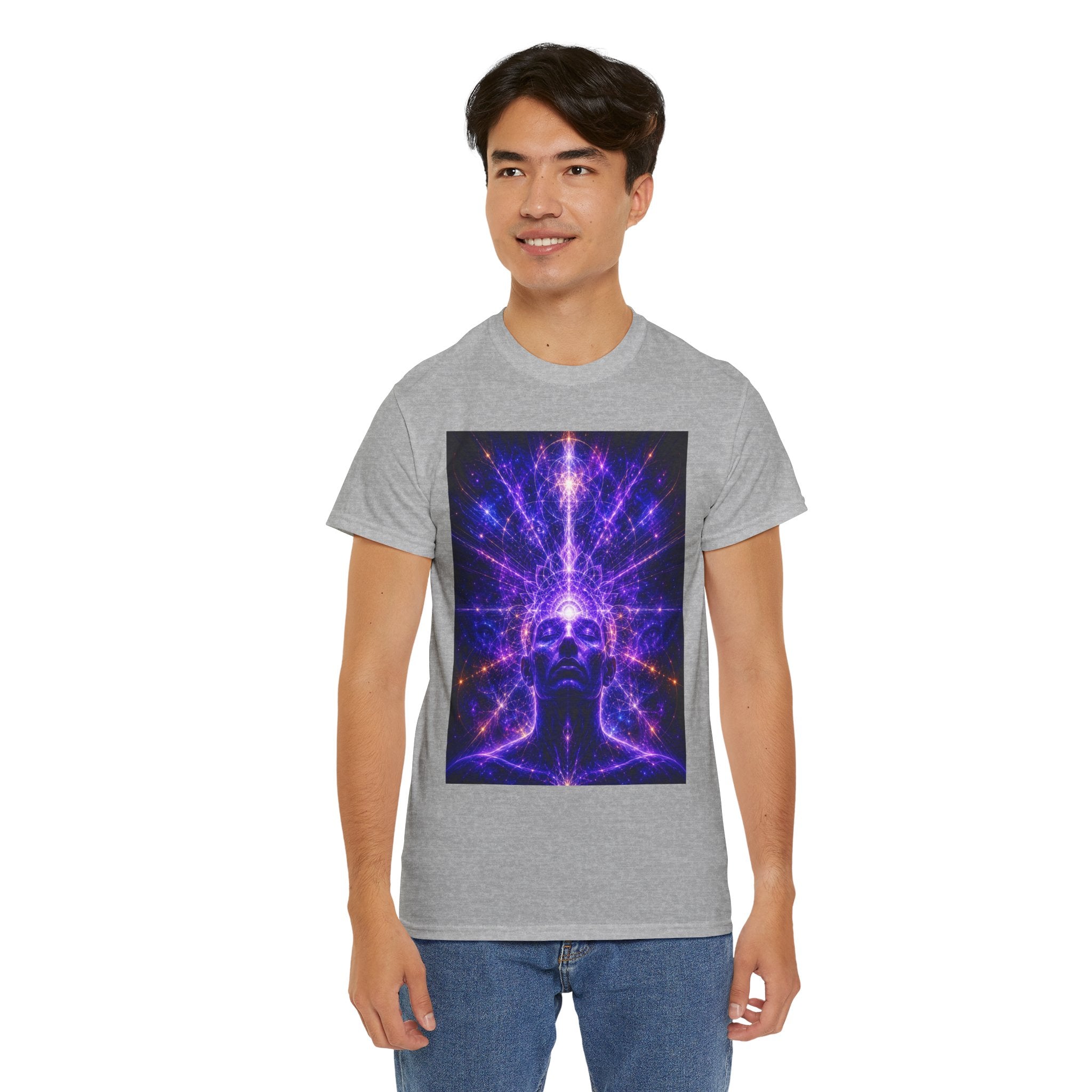 Third Eye Activation T Shirt – Cosmic Spiritual Ascension Graphic Tee