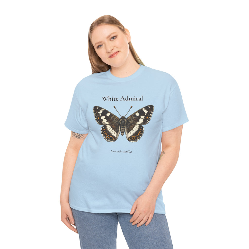 White Admiral Butterfly Graphic T-Shirt | WildOrbit