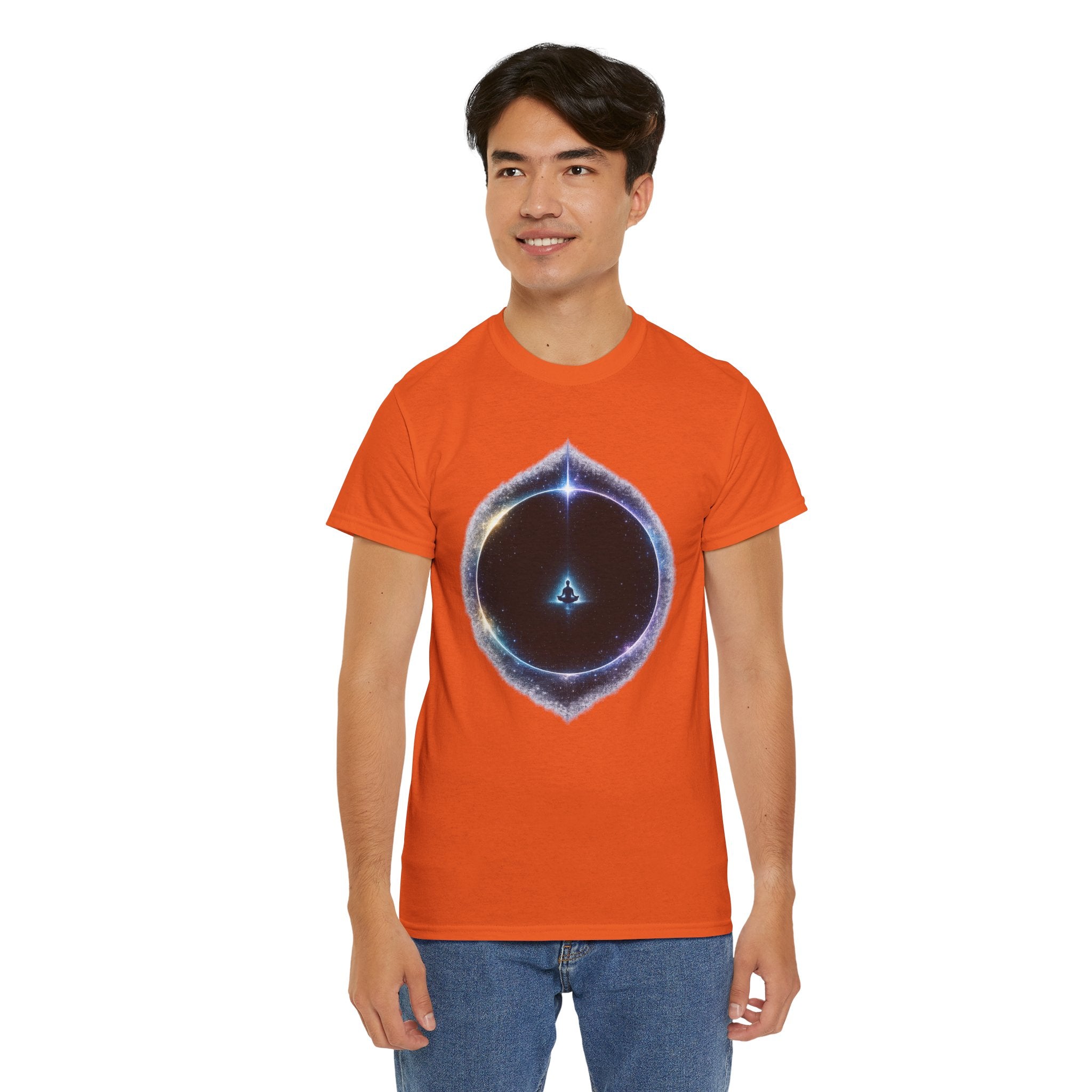 The Void Cosmic Portal T Shirt – Spiritual Meditation Galaxy Graphic Tee