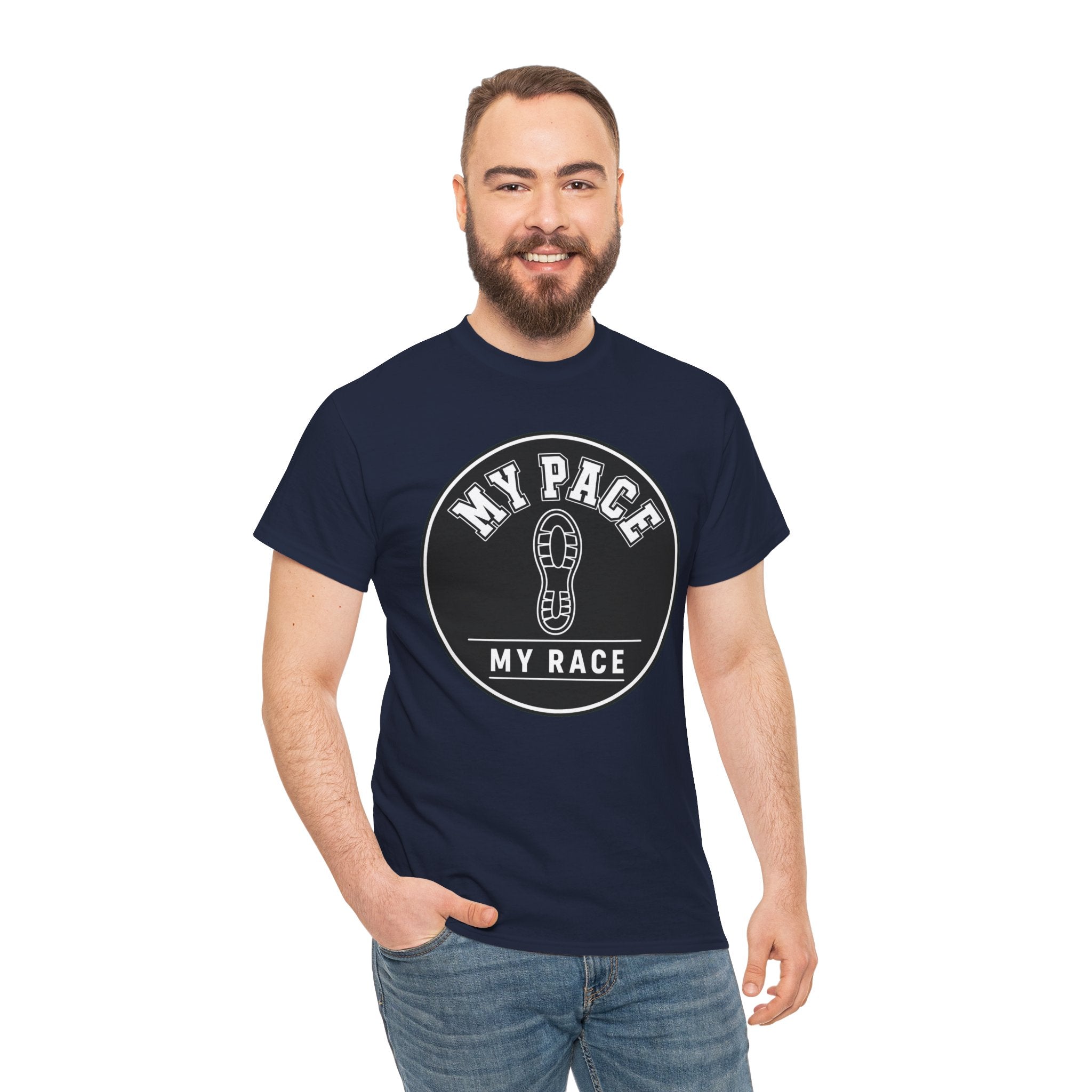 My Pace My Race T-Shirt – Personal Running Motivation Graphic Tee