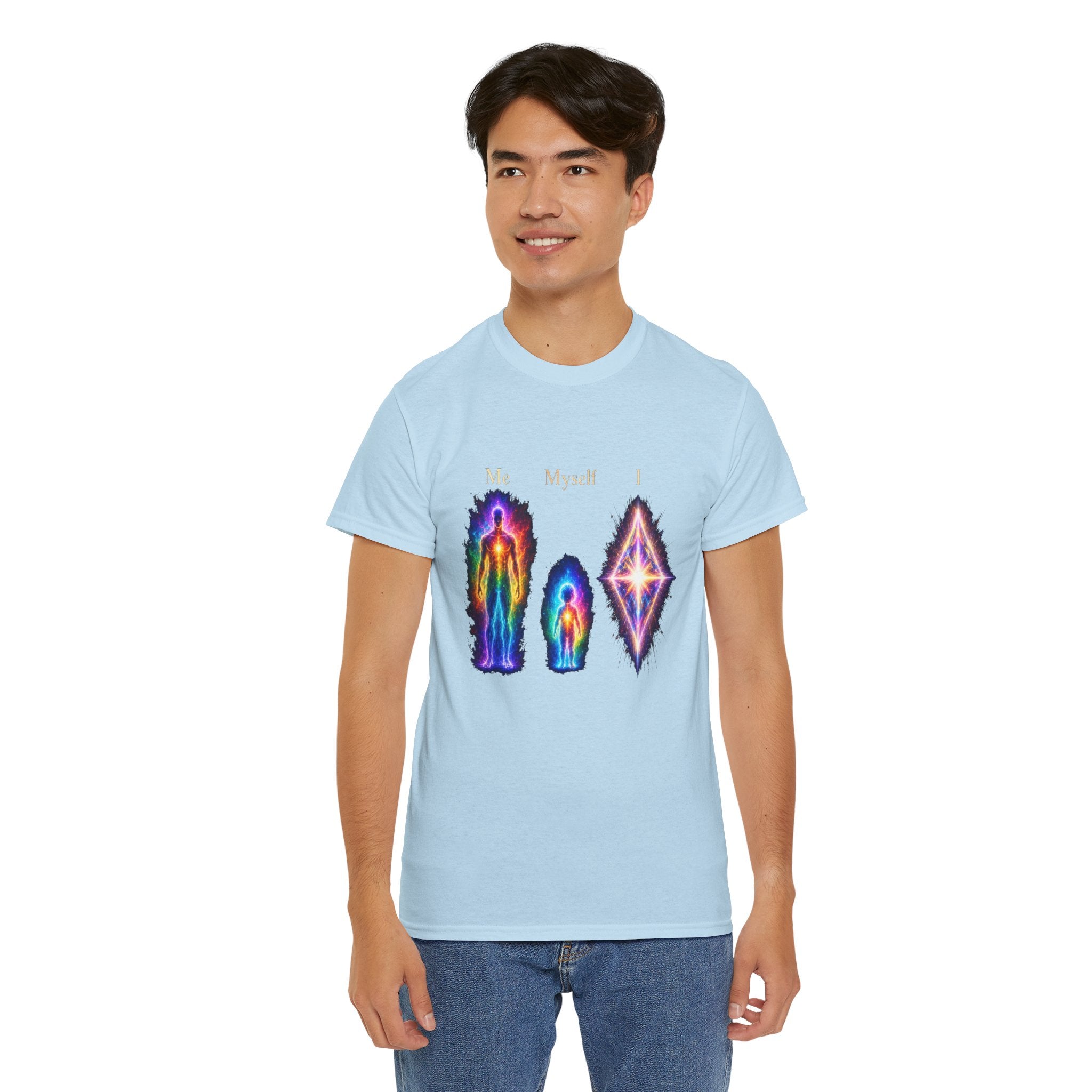 Me Myself I Aura Evolution T Shirt Spiritual Energy Graphic Tee