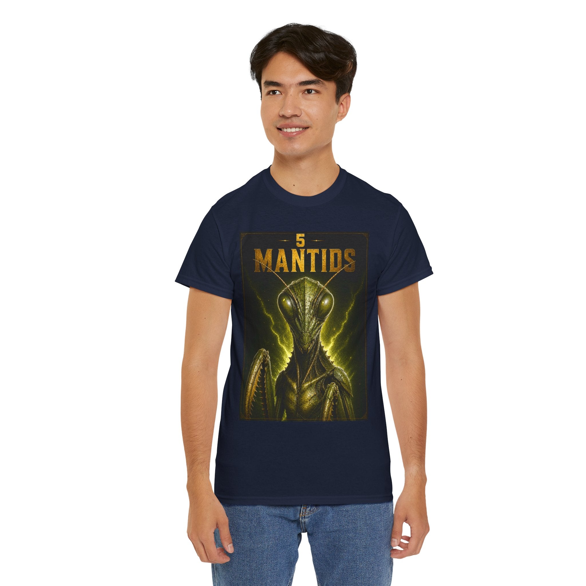Mantids Alien T-Shirt – Ancient Aliens Insectoid Sci-Fi Graphic Tee for UFO Fans