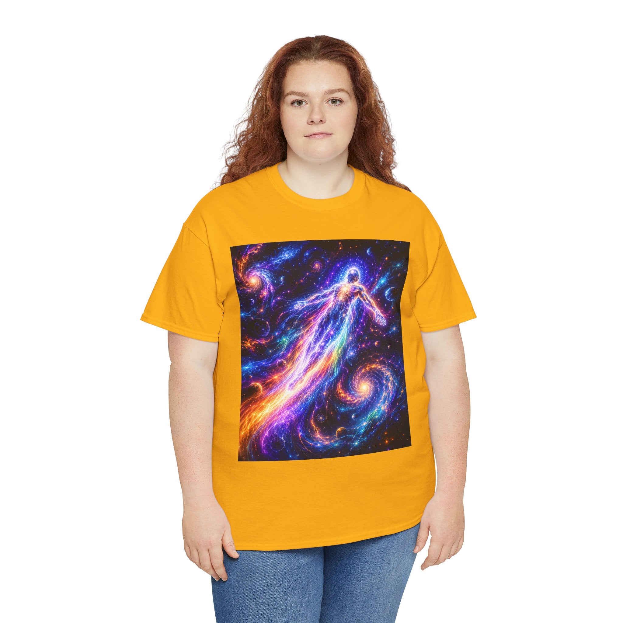 Astral Flight Cosmic Ascension T Shirt – Spiritual Galaxy Energy Graphic Tee