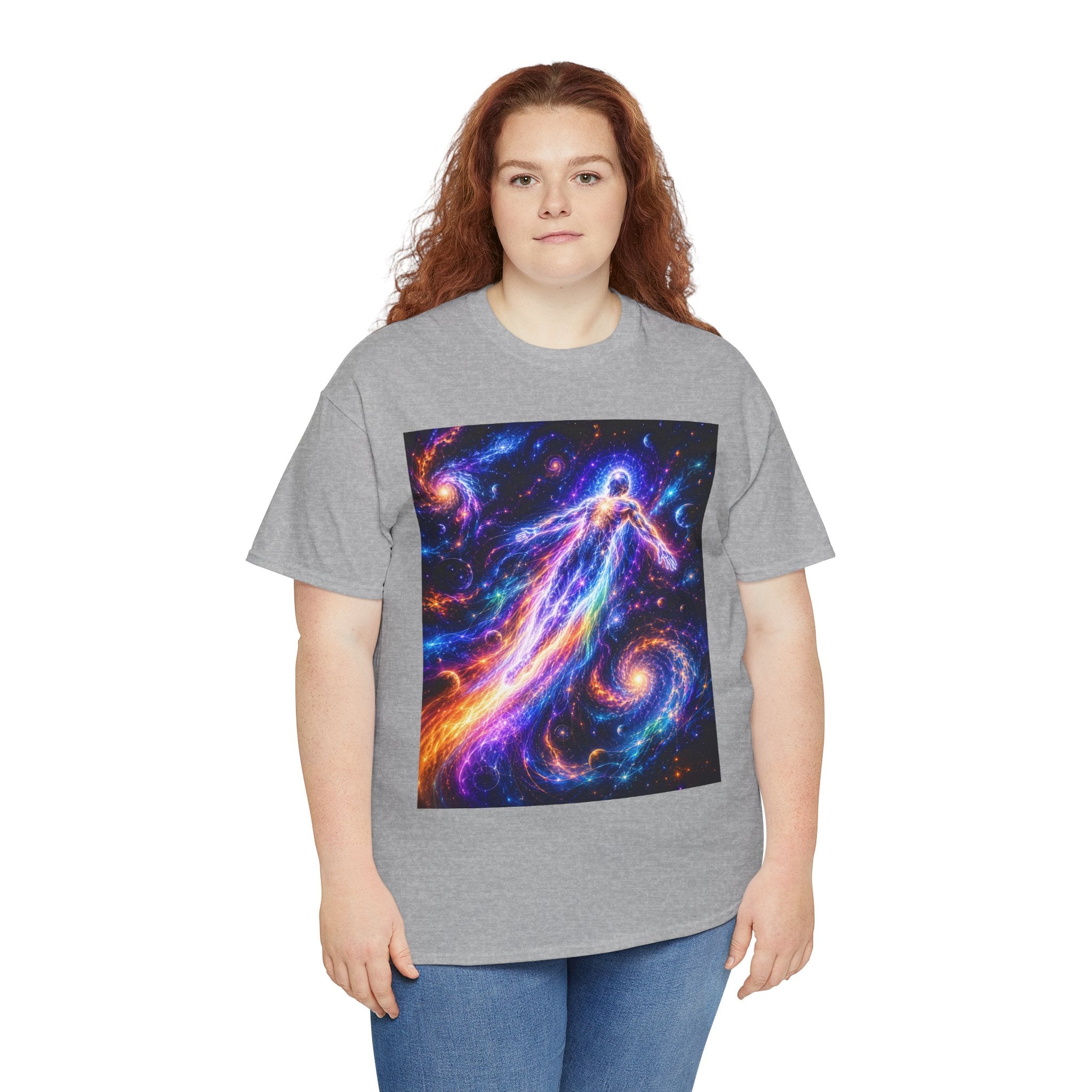 Astral Flight Cosmic Ascension T Shirt – Spiritual Galaxy Energy Graphic Tee