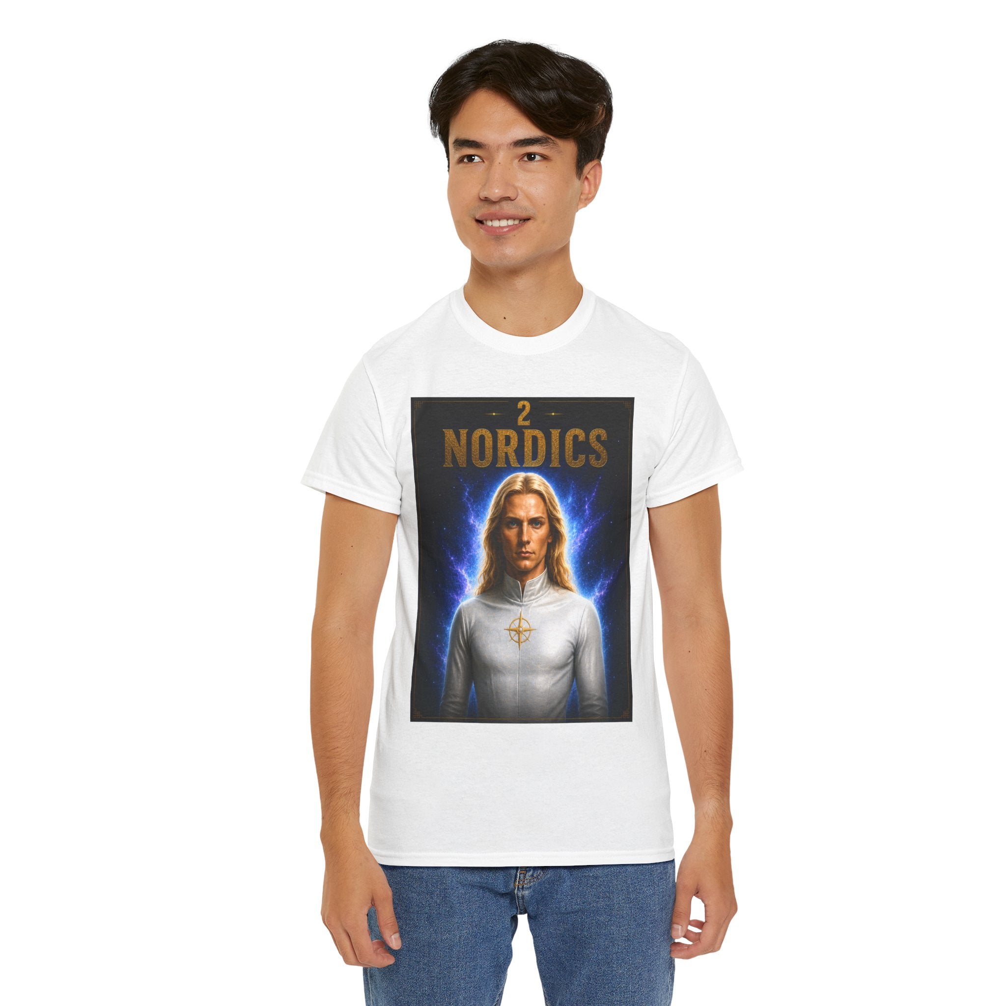 Nordic Alien T-Shirt – Ancient Aliens “Nordics” Sci-Fi UFO Graphic Tee