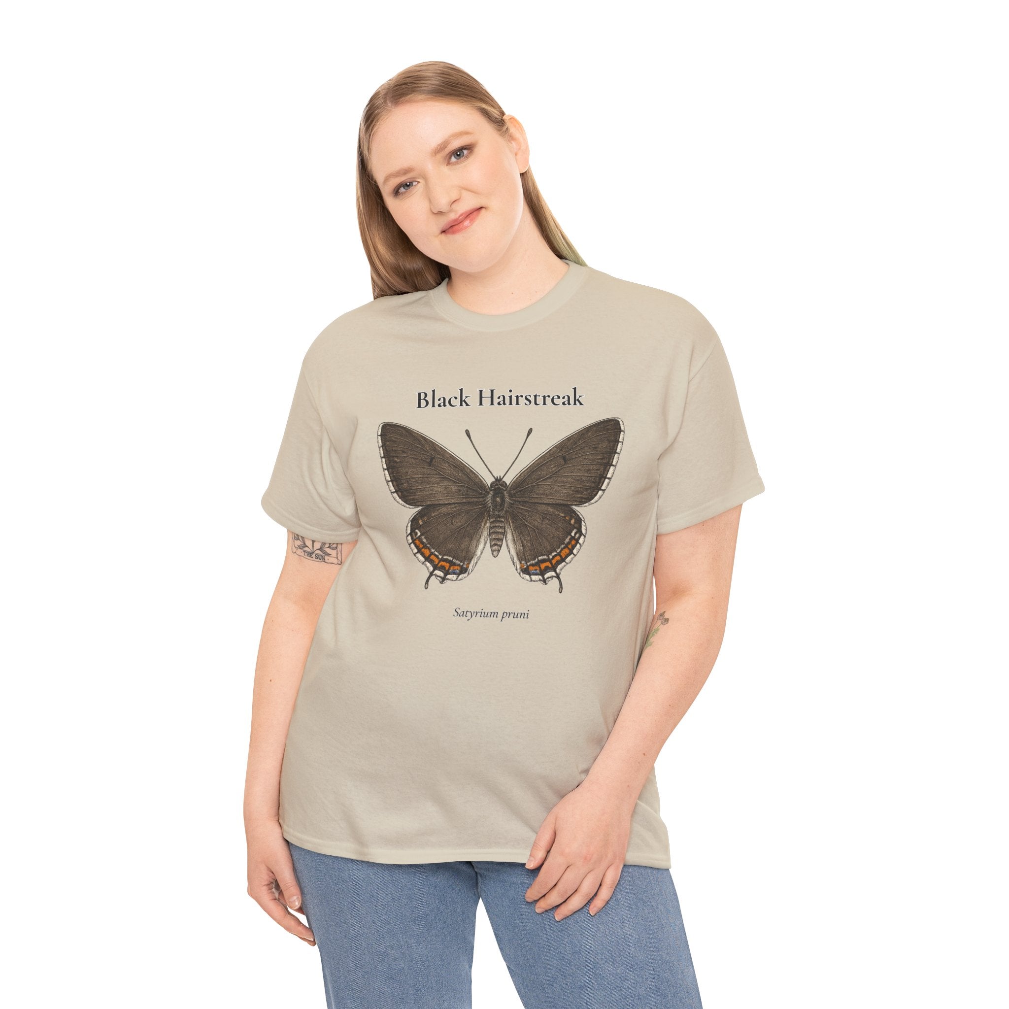 Black Hairstreak Butterfly Graphic T-Shirt | WildOrbit
