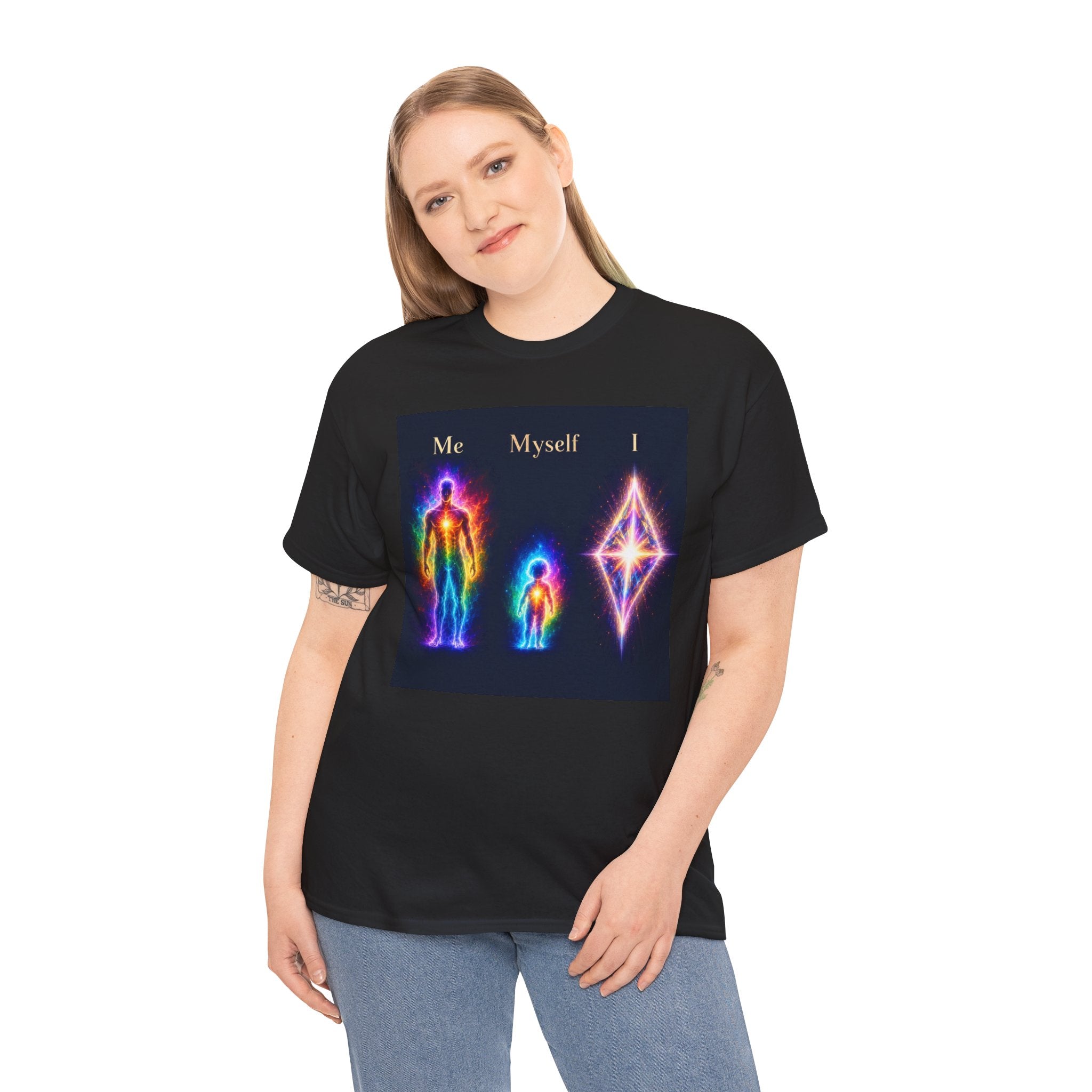 Me Myself I Aura Evolution T Shirt Spiritual Energy Graphic Tee
