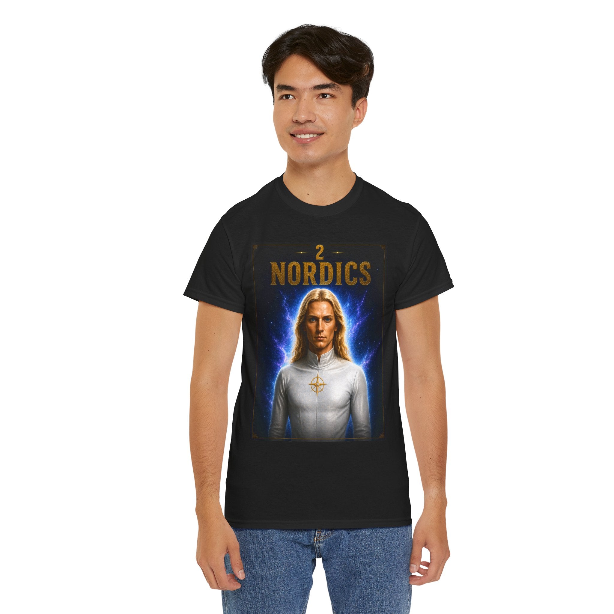 Nordic Alien T-Shirt – Ancient Aliens “Nordics” Sci-Fi UFO Graphic Tee